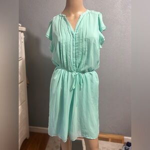 Nwt Dress barn mint green dress size small